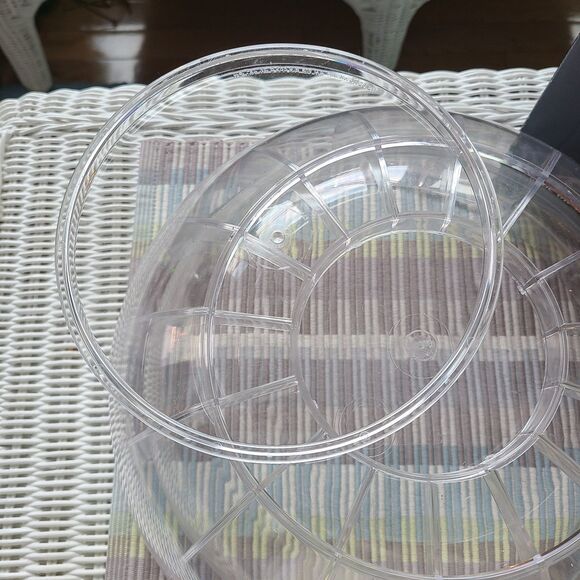 Vintage Fill-A-Bowl Clear Acrylic Party Centerpiece - Create A Unique Design - Picture 5 of 10